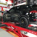 Porsche Cayenne 22 inch Black Rims Varro Wheels VD06X Spin Forged