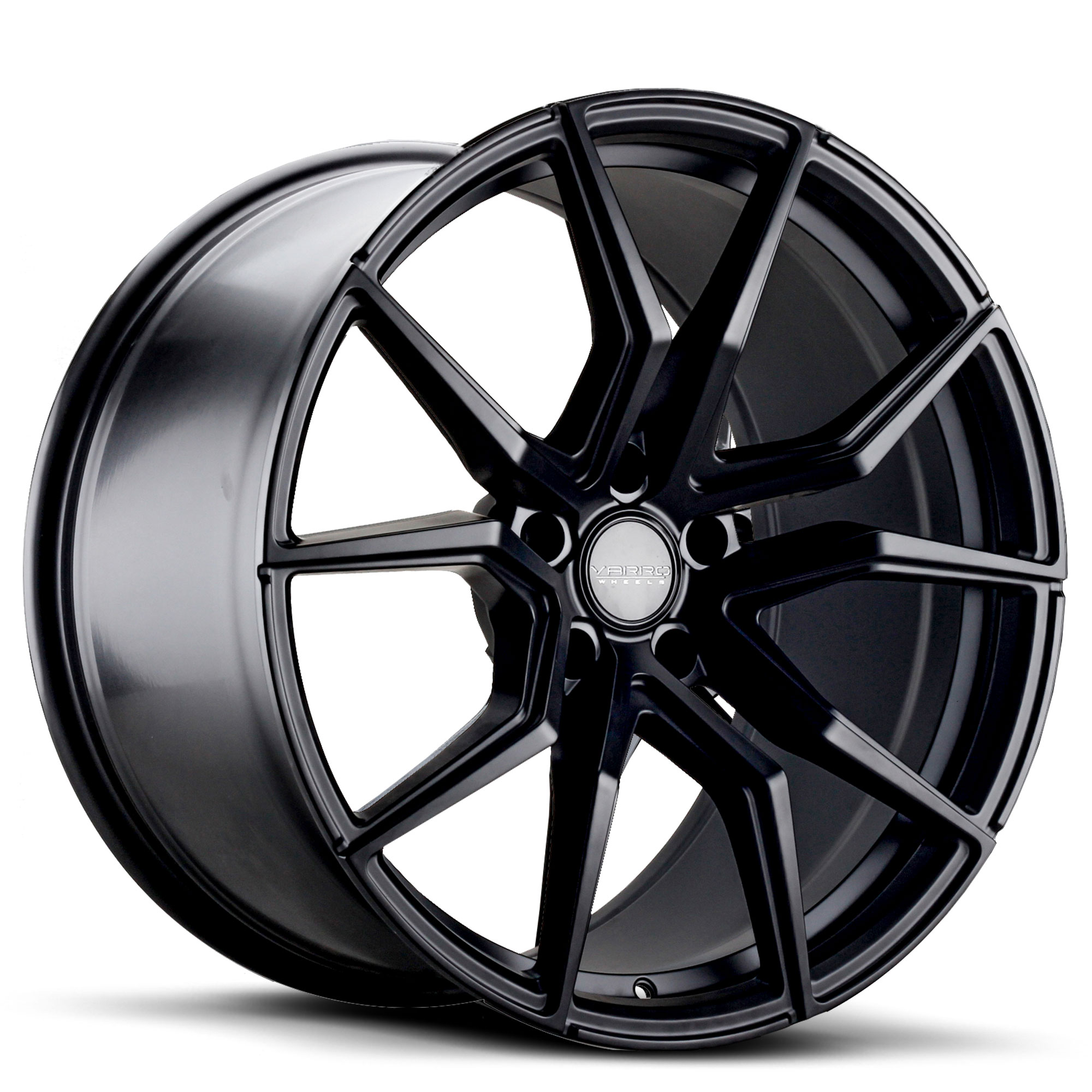 Varro VD19 Concave Staggered Black Wheels